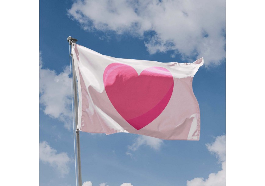 Valentino dienos vėliavų gamyba - unikalios ir šventiškos vėliavos!