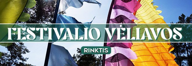 Festivalio vėliavos